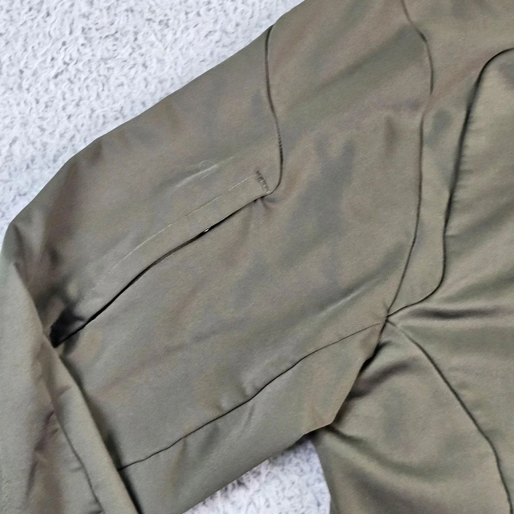 RLX Ralph Lauren Track Jacket Mens Large Green Full Zip Golf Softshell Redstone